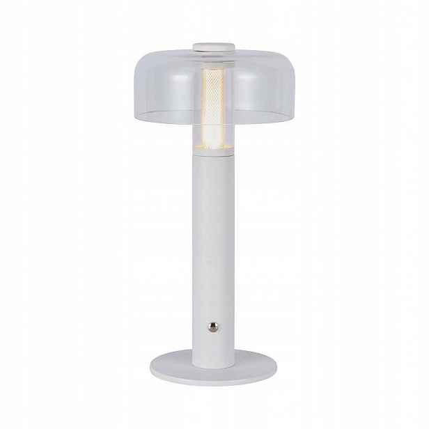 V-tac Stolní lampa noční 1W Led 30 cm nabíjení Usb stmívání bílá