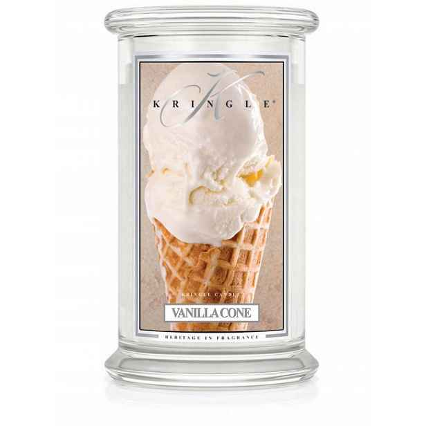 Velká svíčka Vanilla Cone Kringle Candle