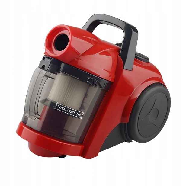 Bezsáčkový cyklonový vysavač Royalty Line, červený, PSC-1000 W, 700 W