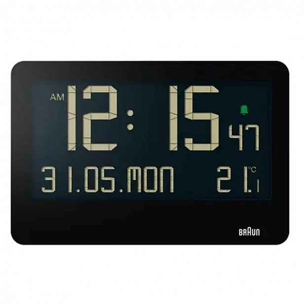 Braun - Digitální budík BC14, černá 4007218677006