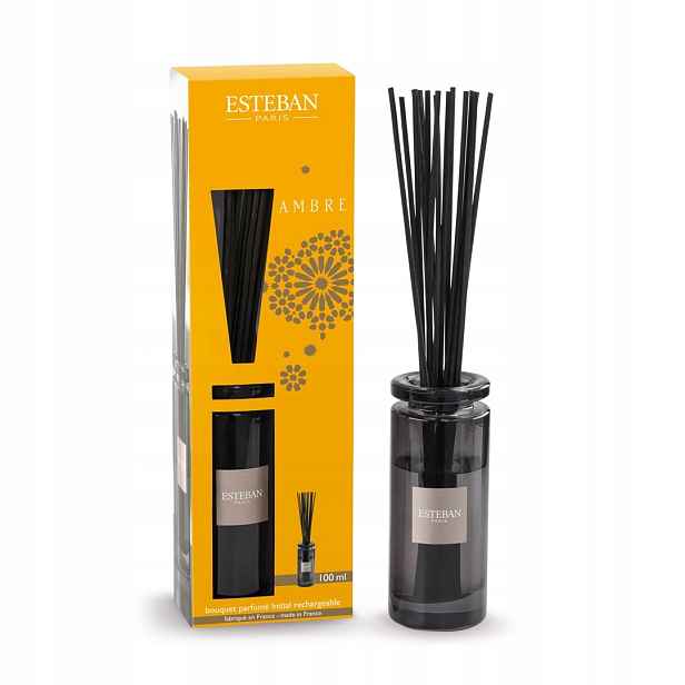 Osvěžovač vzduchu vůně do domácnosti difuzér Premium elegantní 100 ml Ambre X