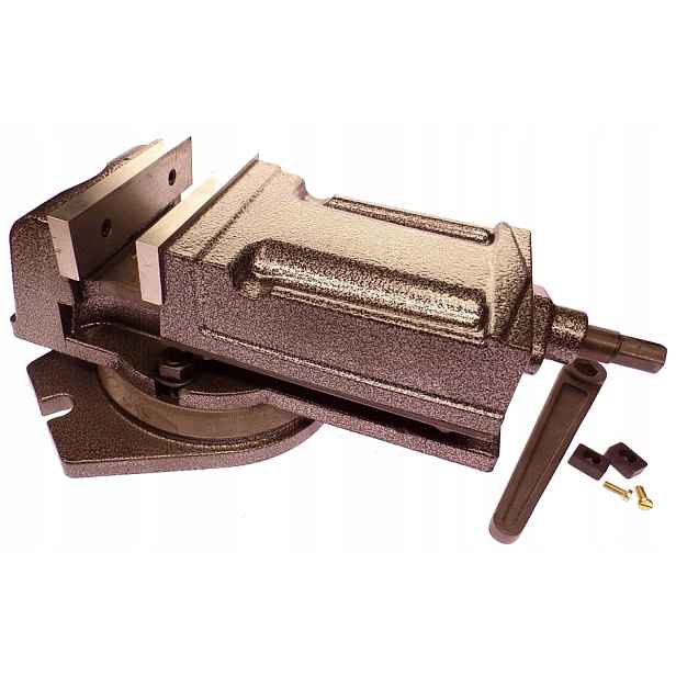 Strojní Svěrák 125 MM S Otočnou Základnou Pro Rotační Frézku