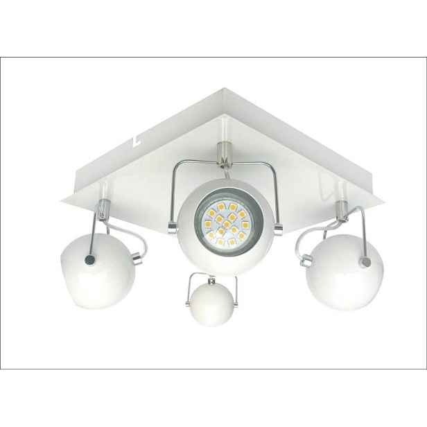 Stropní lampa 4xGU10 TONY bílá
