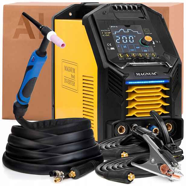 Svářečka Magnum Tig Ac DC Thf 223P 230V 200A Puls Bi Level Mma Lift Hf Spot