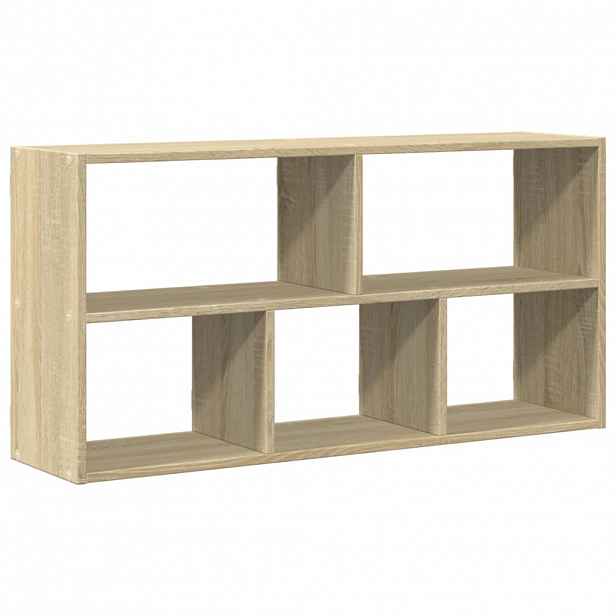 vidaXL Nástěnná police dub sonoma 100 x 25 x 50 cm kompozitní dřevo