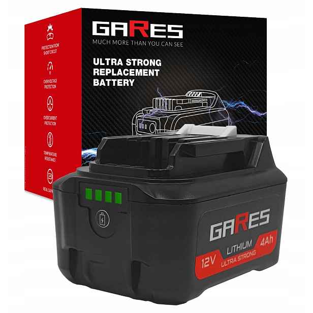 Baterie Akumulátor pro Makita CG100DSAA WR100DZ MP100DZ TW141DZ 12V 4Ah
