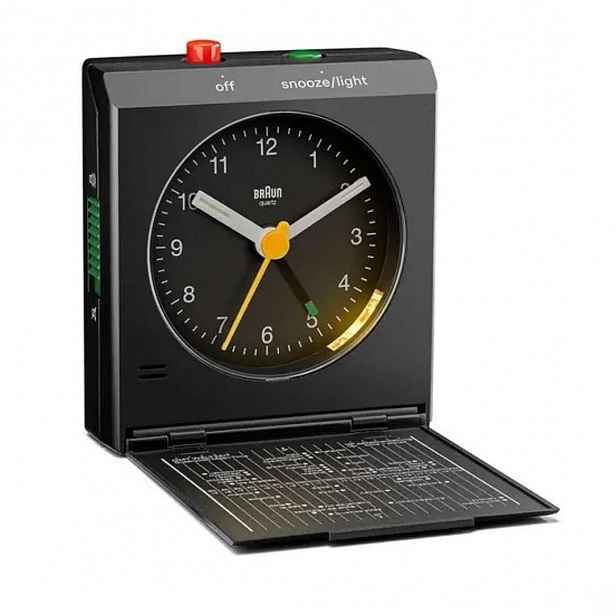Braun - Analogový budík BC05, černá 4007218677044