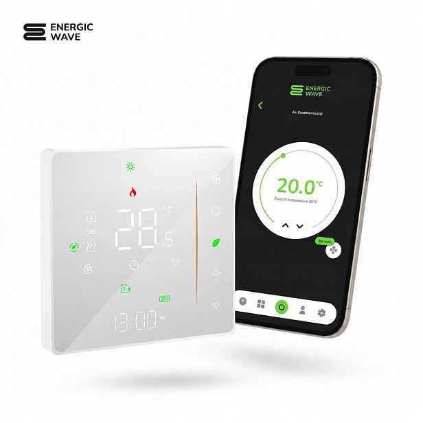 Pokojový termostat Wifi Programovatelné elektrické podlahové vytápění 16A