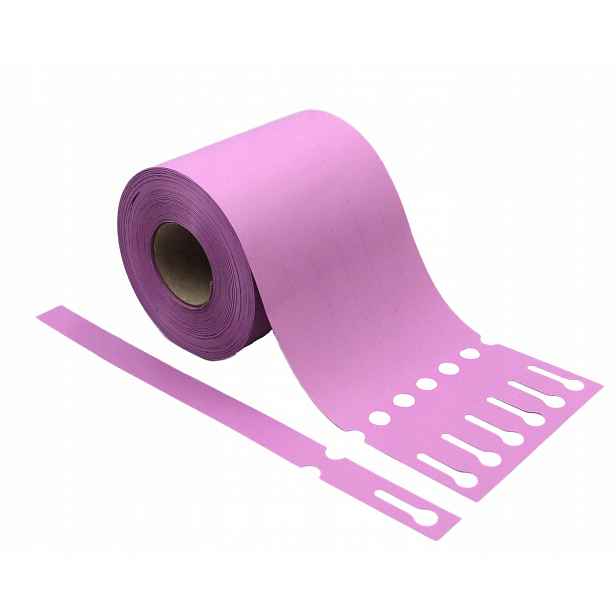 Smyčkové zahradnické/sadové etikety Fialové 250 mm x 17 mm (17 x 250) 1000