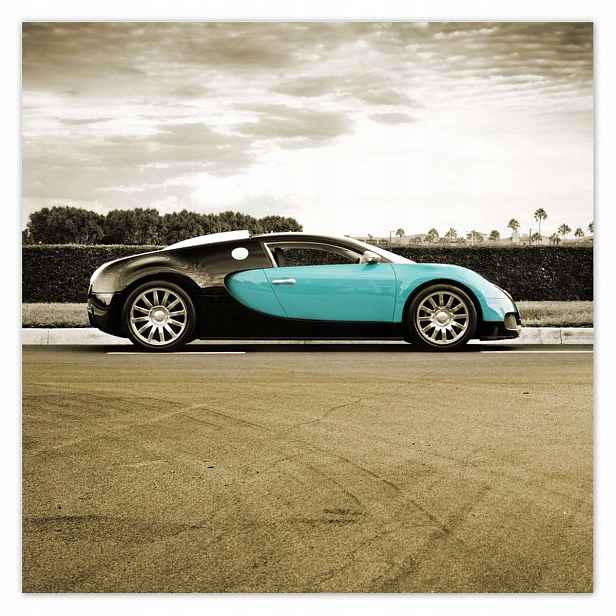 Plakáty 140x140 Bugatti Sportovní automobil