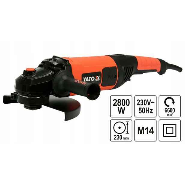 Yato YT-82110 Úhlová bruska 2800 W 230 mm
