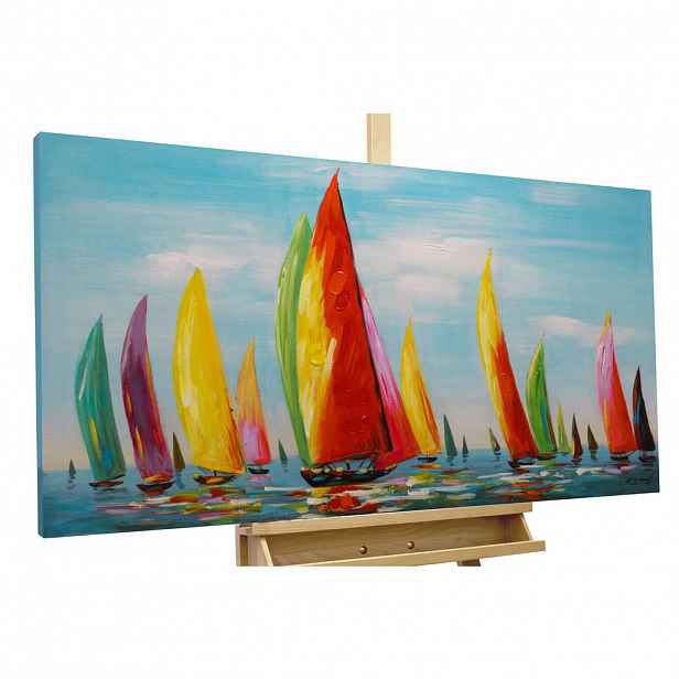 KUNSTLOFT OLEJOMALBA 120/60 cm, Moře a pláž