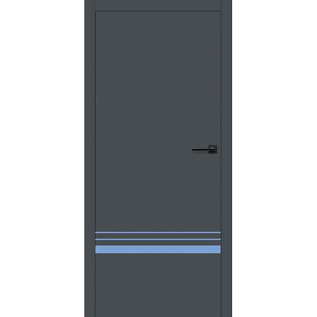 Interiérové dveře Intersie Lux Modrá 718 - Výška 210 cm