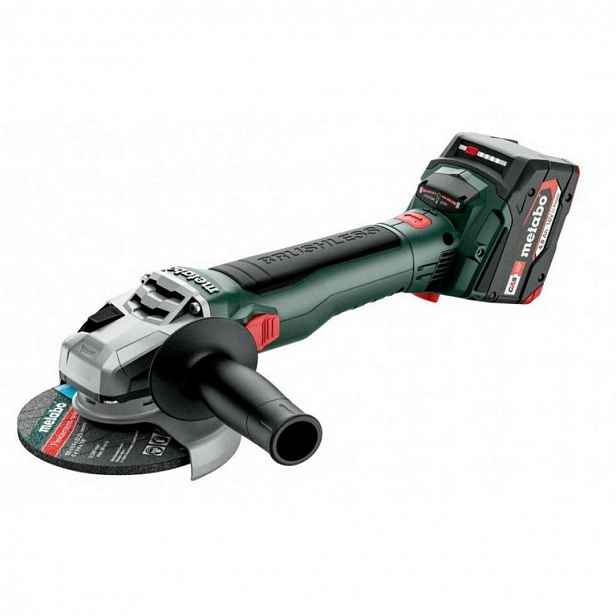 Metabo - 18V AKU úhlová bruska 125 mm, 2x aku 4,0 Ah Li-Power, nabíječka 613052510