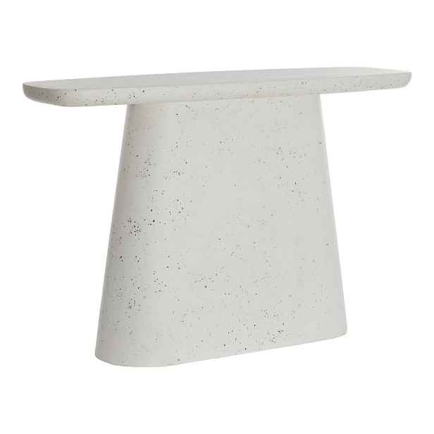 Bílý konzolový stolek 40x120 cm Hamura – Light & Living