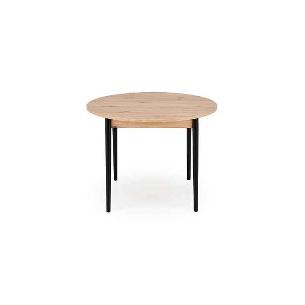 HALMAR Rozkládací jídelní stůl Pivot 102/141 cm dub artisan/černý buk