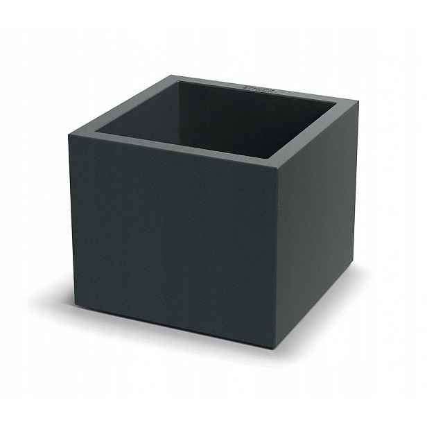 Květináč Ethick Cubla Square Ø38 x 38 x 32 cm Charcoal TCLS40-109GR