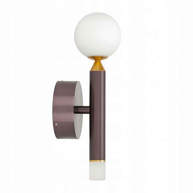 Nástěnné Led svítidlo Lampa Hnědá Moderní 600lm Laon Italux