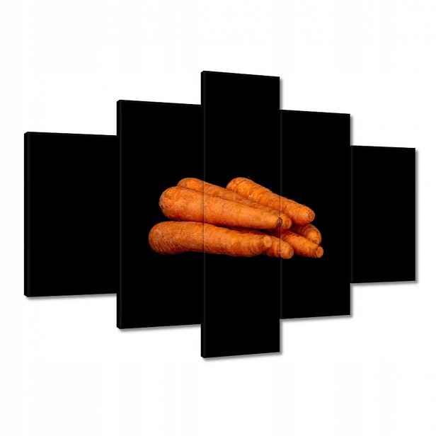 Obrazy 150x105 Oranžové mrkve