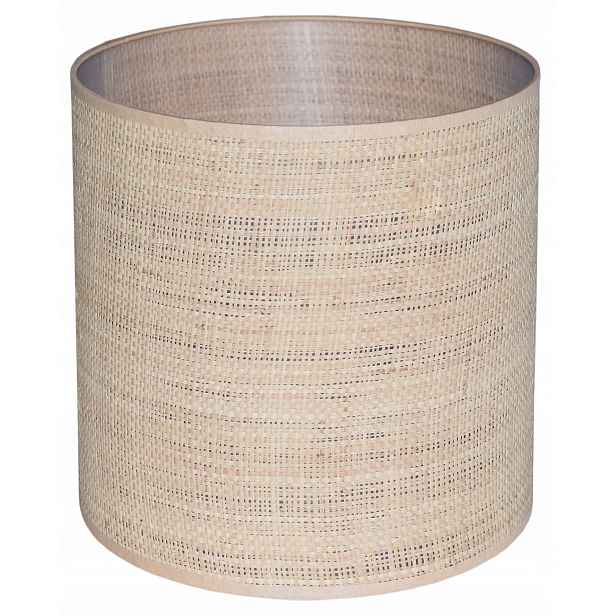 Stínidlo válec E27 rafia ratan boho 15 cm h15 Carini