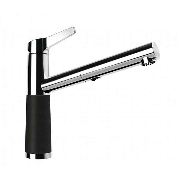 SCHOCK SC-510 - Dřezová baterie s výsuvnou sprškou, Onyx/chrom 554120GON