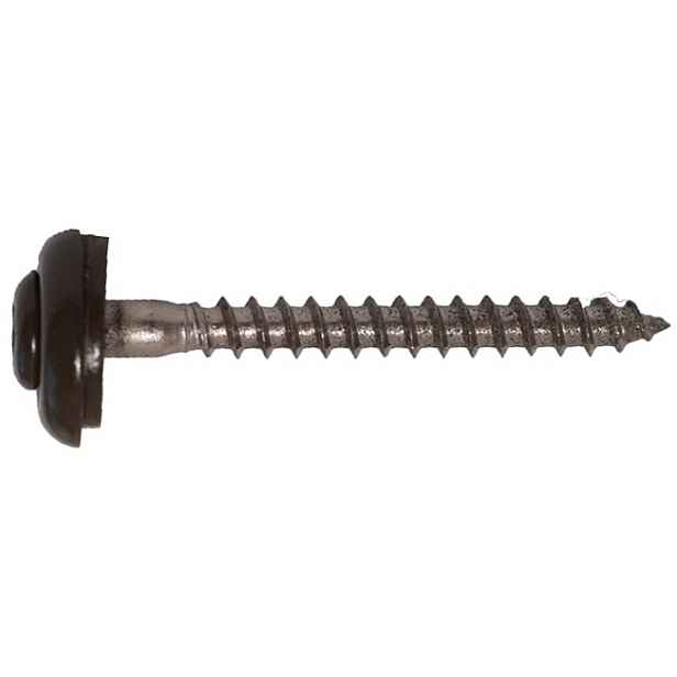 Šroub klemp. GUNNEX INOX S15 T20 4,5×45 mm RAL 8017 25 ks