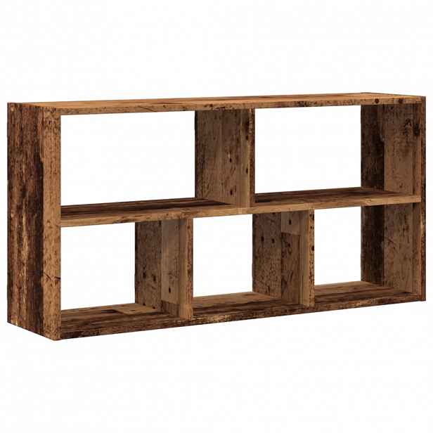vidaXL Nástěnná police old wood 100 x 25 x 50 cm kompozitní dřevo