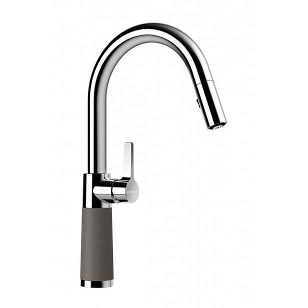 SCHOCK SC-520 - Dřezová baterie s výsuvnou sprškou, Asphalt/chrom 555120GAS