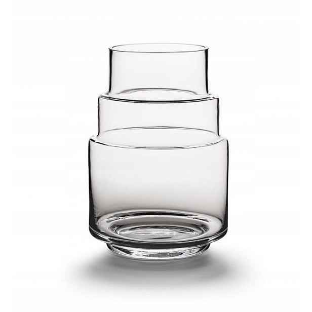 Skleněná váza Glimmer Transparentní 23 cm Markslojd