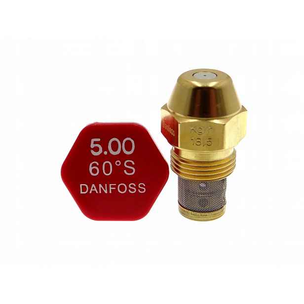 Tryska Danfoss pro olejové hořáky 5,00 USgal/h 60°S 18,50 kg/h