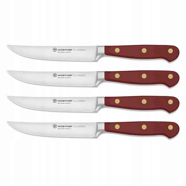 Wusthof Classic Colour Sada steakových nožů hnědá Aromatický sumak
