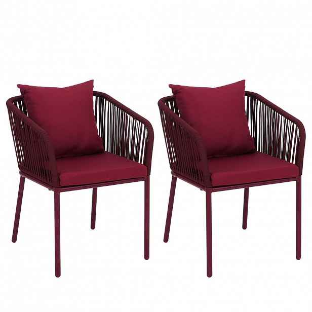 MCW ZAHRADNÍ ŽIDLE Bordeaux