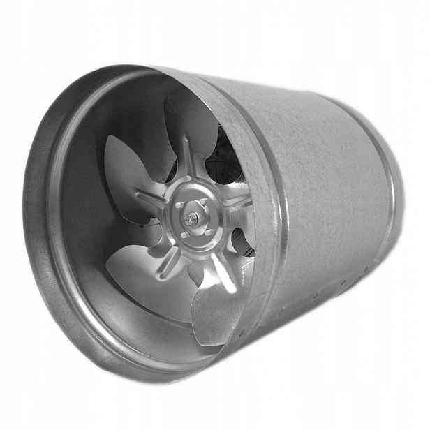 Kanálový axiální ventilátor Dospel 007-0119 WB-250 mm 600 m³/h IPX2 86W pozink
