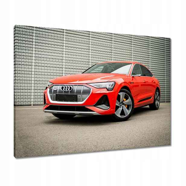 Obrazy 80x60 Červené Audi e-tron