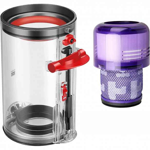 Náhradní nádoba na prach s Hepa filtrem pro Dyson V11 V15 SV14 SV15 A SV22