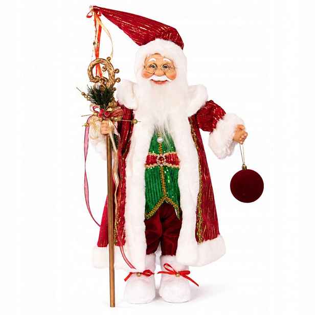 Velký Mikuláš Dekorativní 60 cm Ozdobná vánoční figurka Premium