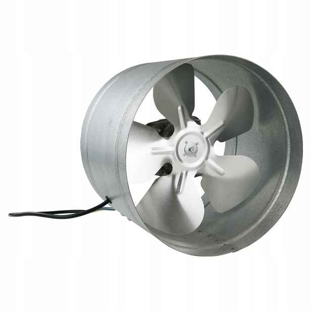 2x Průmyslový Kanálový Ventilátor Arw 250, Kovový Rx 01-103