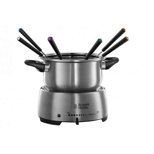 Elektrické Fondue 1,2 L 1200 W Pro Čokoládový Sýr, 6 Vidliček