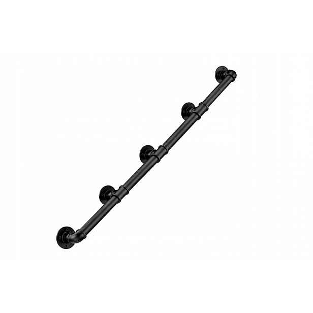 Kovové schodišťové zábradlí 427 cm Ø32 mm nástěnné