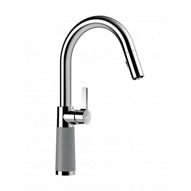 SCHOCK SC-520 - Dřezová baterie s výsuvnou sprškou, Croma/chrom 555120GCR