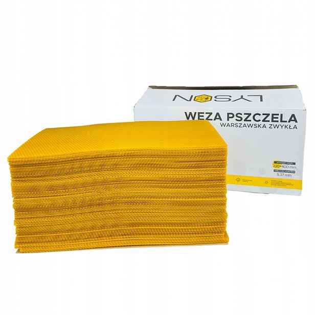 Včelí mezistěna Varšava Obyčejná Łysoń karton 5 kg