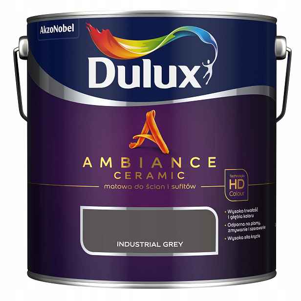 Ambiance Ceramic Industrial Šedá Industrial 2,5 l Dulux