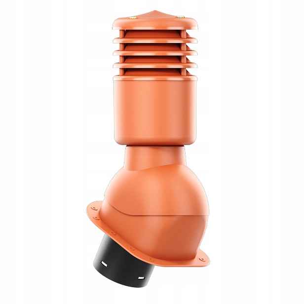 Větrací komín Smartline profil H fi 125 mm, zateplený cihlovým povrchem