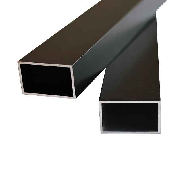Rám fasádní hliníkový DŘEVOplus elox tmavě hnědý 50×30×4 000 mm