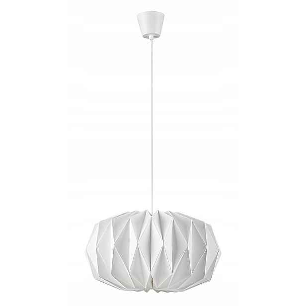 Závěsná skandinávská lampa E27 1x25W, bílá matná barva Ormini Rabalux