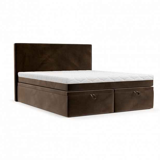 AltaBeds POSTEL BOXSPRING ZALLA 160/200 Hnědá