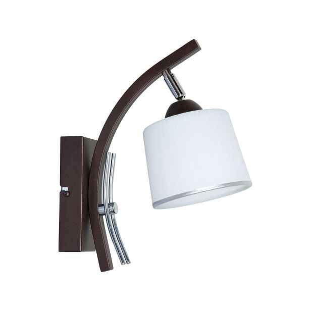 Elegantní Lampa Nástěnná skleněná Led lampa 1X60W