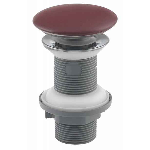 Sapho Infinity - Umyvadlová výpusť, ClickClack, maroon red 38TP0169I