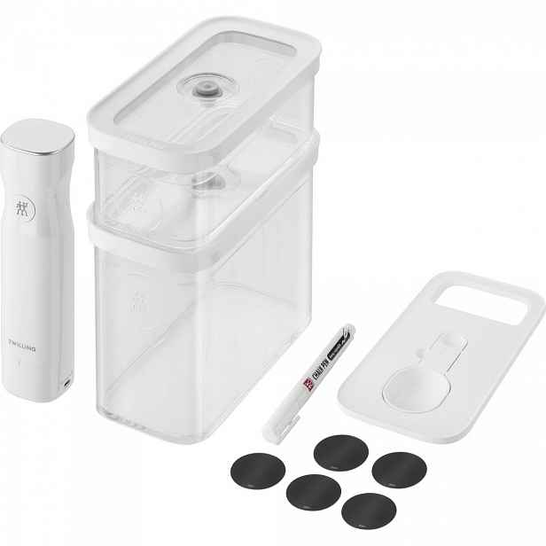 Startovací Sada Plastová M Šedá Fresh & Save Cube Zwilling