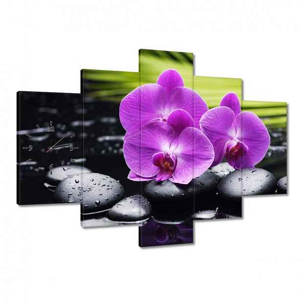 Hodiny 150x105 Orchidej na Valentýna